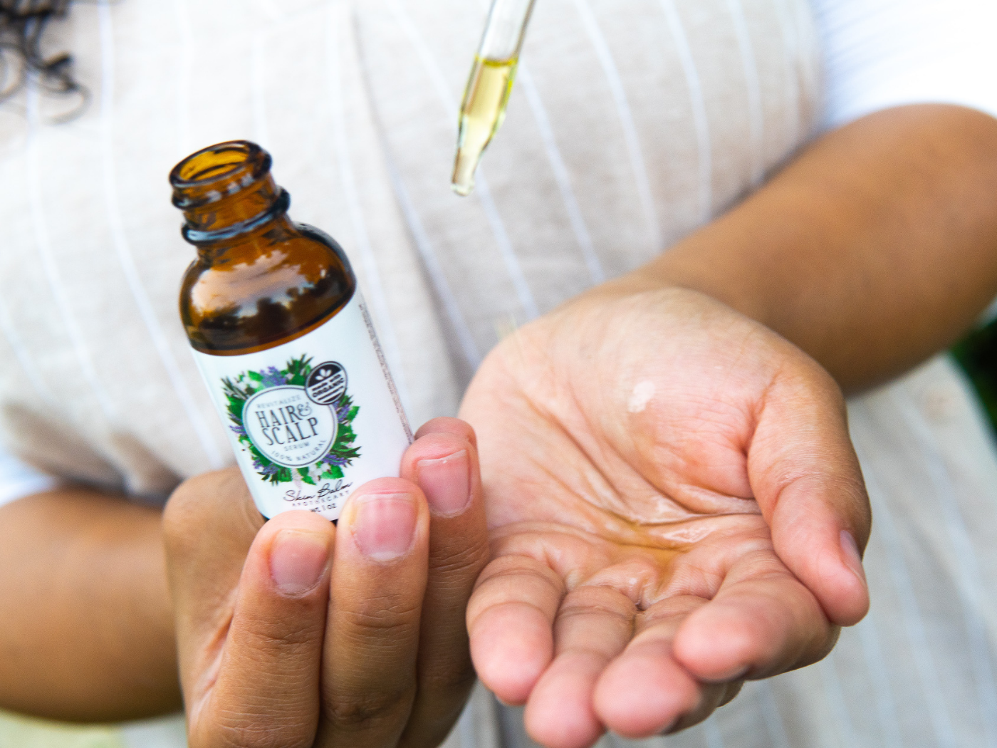 Cold Weather Hair Care Tips With The Organic Revitalize Hair Serum